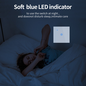86 tipo Eu/REINO UNIDO Padrão casa tuya google wifi inteligente interruptor de toque <span class=keywords><strong>3</strong></span> <span class=keywords><strong>gang</strong></span> Interruptor Inteligente APP Painel De Vidro De Toque Interruptor Inteligente Parede - Product Image 6