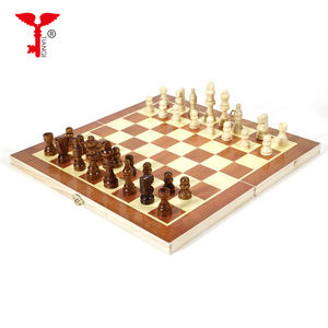 <span class=keywords><strong>Scacchi</strong></span> internazionali pieghevoli in legno gioco divertente <span class=keywords><strong>collezione</strong></span> di <span class=keywords><strong>scacchi</strong></span> set di <span class=keywords><strong>scacchi</strong></span> <span class=keywords><strong>da</strong></span> tavolo portatili - Product Image 5