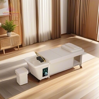 Lit de massage de plomberie de lit de spa à tête japonaise réglable économique avec circulation d'eau