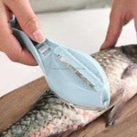 Écailleur de poisson manuel professionnel, outil de nettoyage et de décapage des écailles, grattoir à poisson pour la cuisine
