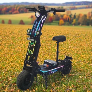High Performance G14 Scooter <b>72V</b> 10000W 13/14inch Fat Tires 40-100AH Lithium <b>Battery</b> 60-300km Long Range Urban Scooter - Product Image 1
