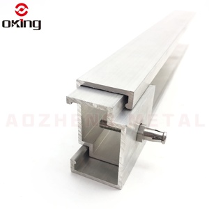 Support de mur rideau en alliage d'aluminium de type différent personnalisé pour système de revêtement en pierre - Product Image 3