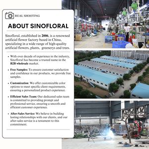 ต้นไม้บอนไซเทียมเทียมสีเขียวสำหรับตกแต่งบ้านสำนักงานห้องนั่งเล่น - Product Image 5