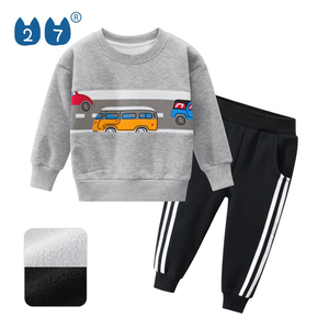 Los <span class=keywords><strong>niños</strong></span> al por mayor de diseño de marca Boutique de manga larga de lana <span class=keywords><strong>ropa</strong></span> de <span class=keywords><strong>niños</strong></span> conjunto - Product Image 1
