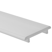 Profilé en aluminium LED étanche canal en aluminium anodisé encastré monté à bas prix avec couvercle PC 16*8.6mm