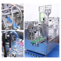 Ce Automatische Roterende Opstaande Zak Verpakking 100Ml 500Ml Vloeibare Fruitdrank Afdichting Doypack Mylar Zak Sap Vulmachines