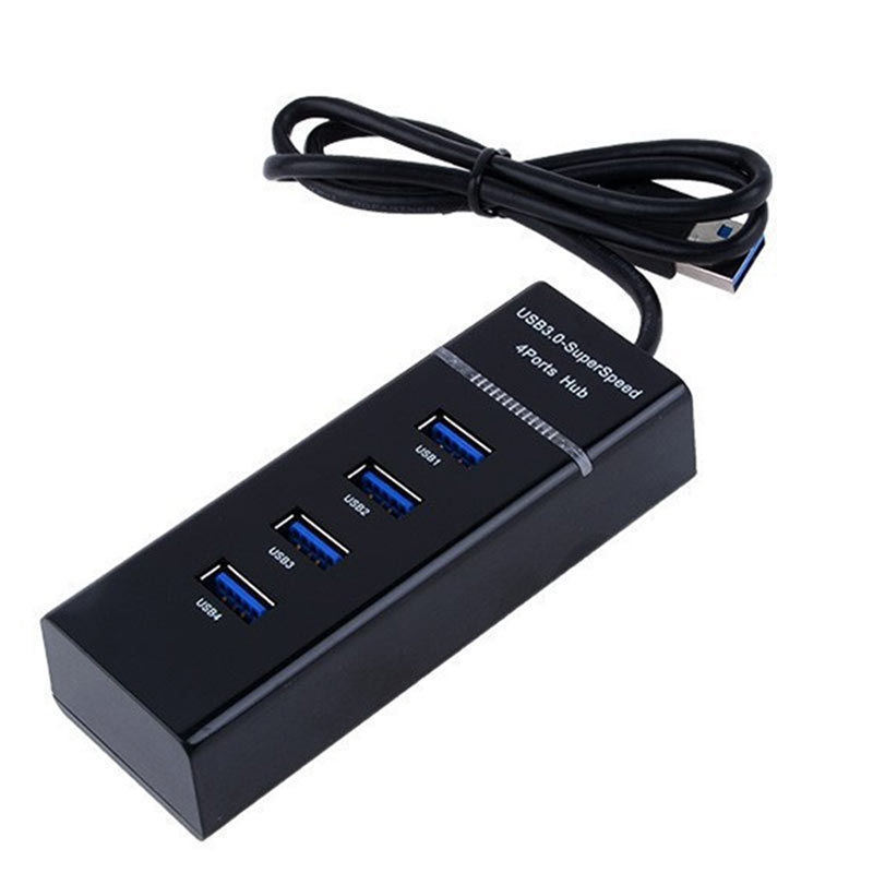Black USB 2.0 4ports