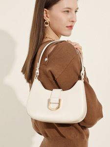 À la mode 2025 femmes sac à main en cuir haut de gamme Niche Design bandoulière sac à bandoulière à la mode travail fourre-tout - Product Image 2