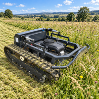Tondeuse robotisée CE EPA 800 mm à moteur essence, télécommandée, tout-terrain, pour prairies - Vente directe
