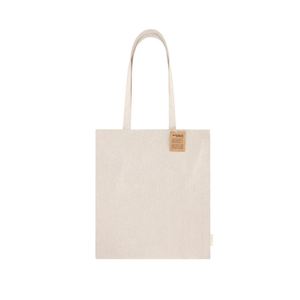 Bolsas de Tela Promocionales Clásicas Ecológicas de Algodón Reciclado con Impresión Digital, Asa de 70cm, 260 G/m2, Cierre Superior de Malla, para Uso Diario - Product Image 5