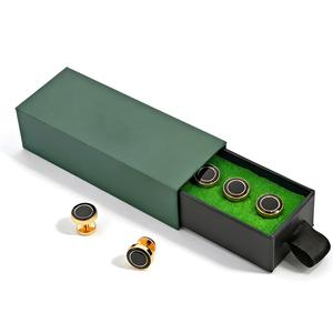 Botón redondo de metal KUNSHUO para Baju Melayu, botón de camisa, ropa, logotipo de marca personalizado, botón malayo para ropa Baju Melayu - Product Image 2