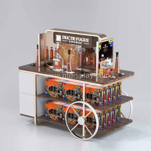 Tùy Chỉnh <span class=keywords><strong>Dubai</strong></span> Sang Trọng Nước Hoa Trang Điểm Cửa Hàng Bằng Gỗ Tinh Dầu Parfum Rượu Vang Vàng Cửa Hàng Thiết Kế Nội Thất Trang Trí Hiển Thị Đứng - Product Image 4