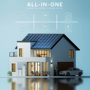 高压可堆叠锂LiFePO4电池20KWH 30KWH 40KWH 50KWH 60KWH堆栈50KW家用储能电池 - Product Image 2