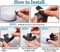 WBG Boot Saver Protège-orteils Bottes de travail Protecteur-Boot Toe Cover/Repair 1 Paire