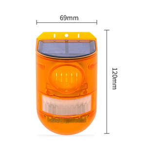 Còi Báo Động Năng Lượng Mặt Trời Dùng Trong Nhà Báo Động Năng Lượng Mặt Trời PIR Từ Xa Độc Lập An Ninh Chống Trộm Ngoài Trời Có Cảm Biến Chuyển Động - Product Image 3