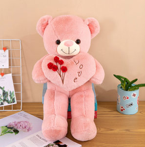 <span class=keywords><strong>Anna</strong></span>, peluche personnalisée en forme d'animal, cadeau de grande taille pour <span class=keywords><strong>la</strong></span> Saint-Valentin, jouet en peluche, ours en peluche, décoration de fête - Product Image 4