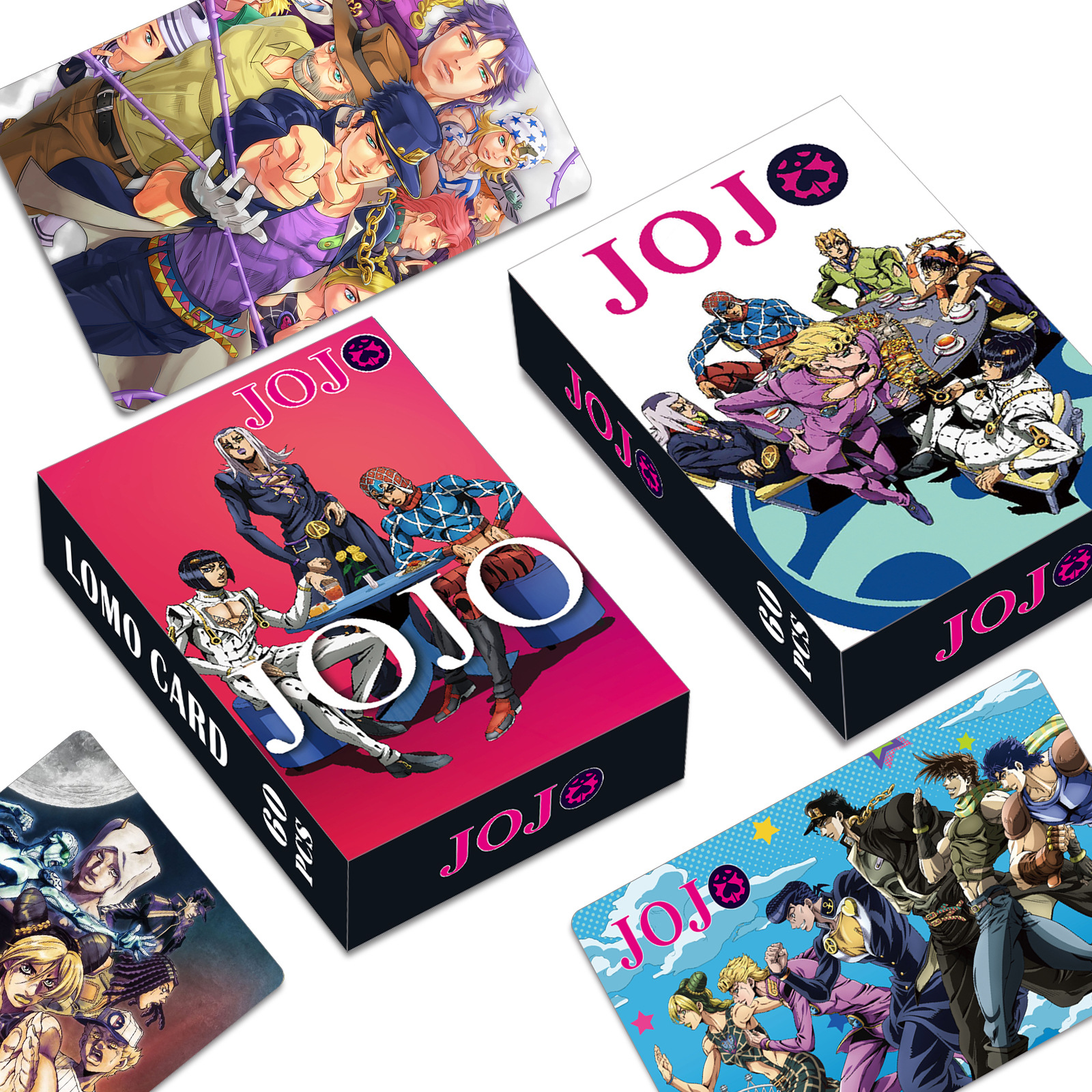 JOJO's BIZARRE ADVENTURE ポストカードセット 新品未開封】ジョジョの奇妙な冒険 ポストカード 10枚セット