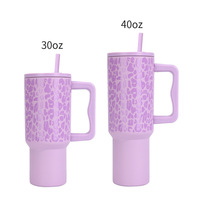Gobelet isotherme Ice King 3ème génération en acier inoxydable 304 avec paille, 40 oz, pour voiture, préservation du froid, gobelet auto 30 oz