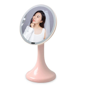 <span class=keywords><strong>Miroir</strong></span> Led de Bureau Hd Capteur de Corps Commutateur Bluetooth Langue <span class=keywords><strong>Miroir</strong></span> de Maquillage Avec Haut-Parleur Musique Pour Chambre Salle de Bain - Product Image 2
