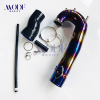 Kit de tuyau d'admission turbo en titane complet pour Honda Civic 11e génération 1.5T 2022+ Tuyau d'admission d'air bleu brûlé