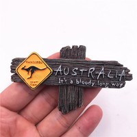 Aimant de réfrigérateur personnalisé en résine 3D, Sydney, Melbourne, Australie, souvenirs de voyage créatifs, aimant de réfrigérateur Australie
