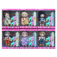 Muñeca de Vinilo Adorable 2026, 28 cm, Temática Animal, Colección de Ojos 3D, Figuras de PVC Articuladas, Muñeca Misteriosa en Caja