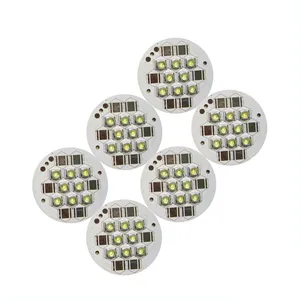 New Technology LED Lighting PCB Board SMD LED Bulb Board Round PCBA Assembly