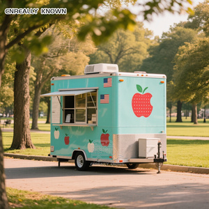 Carritos de comida móviles con certificado CE OEM, camiones de café rápidos, remolques de comida en venta, camión de helados y pizza para catering en China - Product Image 1