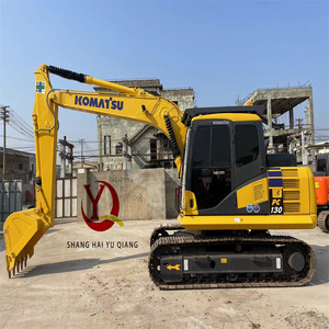 Excavatrice hydraulique d'occasion Komatsu PC130 2023, 13 tonnes, certifiée CE, moteur, pompe, boîte de vitesses, roulements, matériel certifié, en vente chaude - Product Image 1