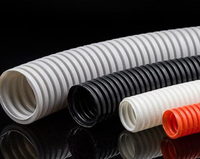 Tuyau d'aspiration flexible en PVC spirale de 1, 2, 3, 4, 6, 8, 10, 12 pouces, tuyau d'air en PVC, tuyau de ventilation ondulé en PVC pour les ventes globales de l'usine