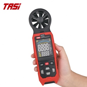 Anémomètre numérique TASI TA642B avec écran couleur VA, portée 9999, connexion USB, mesure du vent, de la température de l'air et du débit - Product Image 4