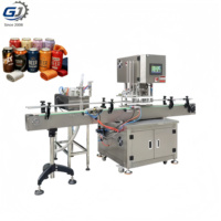 Machine automatique de remplissage et de scellage de boîtes personnalisable pour liquides, idéale pour l'emballage de boissons et de produits alimentaires en conserve ou en aluminium