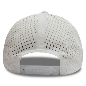 Casquette de baseball d'été à 5 panneaux avec logo en silicone personnalisé, casquettes de baseball en maille respirantes et fraîches - Product Image 5