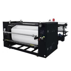 Vente directe usine Nouvelle presse à chaud pneumatique automatique multifonction large rouleau-à-rouleau pour vêtements par transfert à rouleaux - Product Image 4