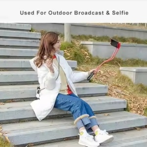 Soporte Universal para Teléfono al por Mayor de Fábrica, Soporte de Escritorio para Teléfono, Palo Selfie para Transmisión en Vivo, Soporte para Teléfono Simple y Económico - Product Image 4