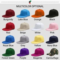 OEM 5-panel flat brim snapback pet, blanco katoenen baseballcap, custom borduurwerk, print, performance fleece, groothandel