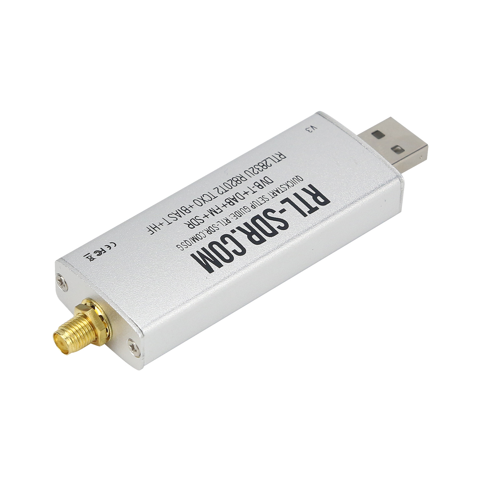 RTL-SDR Blog V3 R820T2 RTL2832U 1PPM TCXO SMA RTL SDR Radio