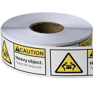 Étiquette d'avertissement de surpoids Xinguangli 380816082, autocollante, pour l'emballage logistique transfrontalier - Product Image 1