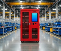 Armoire de gestion d'outils intelligente avec système de pesage et accès biométrique pour le contrôle des stocks industriels
