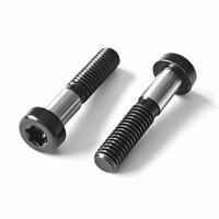 Vis de positionnement à tête cylindrique Torx encastrée, plaquée zinc-nickel, ISO7379 M4 M5 M6, pour articulation robotique, usinée sur mesure par CNC de précision