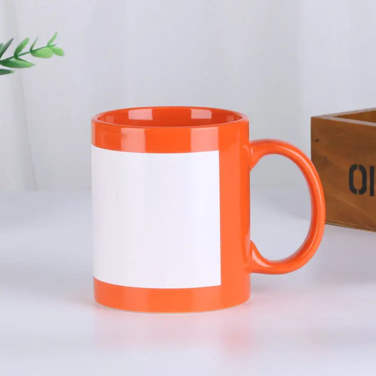 Customized Ceramic Sublimation Heat Transfer Coating All Colors Mug for Logo Printing