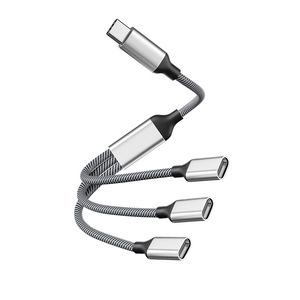 Câble <span class=keywords><strong>USB</strong></span> C mâle vers 3 ports <span class=keywords><strong>USB</strong></span> femelle, adaptateur de chargeur type C vers 3 <span class=keywords><strong>USB</strong></span> pour ordinateur portable, tablette, téléphone, <span class=keywords><strong>clé</strong></span> <span class=keywords><strong>USB</strong></span> - Product Image 3