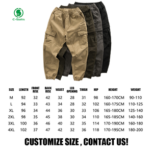 Nuovi <span class=keywords><strong>Pantaloni</strong></span> <span class=keywords><strong>Cargo</strong></span> Jogger Autunnali Lavaggio Tinti in Capo Vintage <span class=keywords><strong>Pantaloni</strong></span> Casual da <span class=keywords><strong>Uomo</strong></span> Stile Morbido - Product Image 6