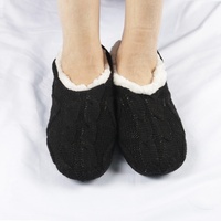 Usine Dames À L'intérieur Moelleux Plat Tapis Ballerine Maison Fourrure Pantoufles Chaussettes Femmes