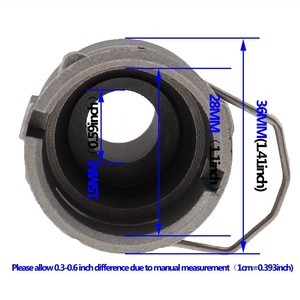 Conexión en <span class=keywords><strong>T</strong></span> para Manguera de Agua de Automóvil, Compatible con Volkswagen <span class=keywords><strong>Bora</strong></span>, Passat, Polo y Golf, 3B0122291B - Product Image 4