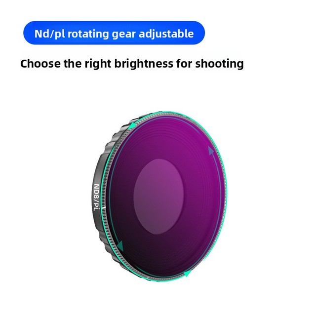 ND CPL Filter Set for Action 5 Pro 4 Optical Glass ND8 ND16 ND32 ND64 Camera Lens Polarizing Neutral Density Filter Kit