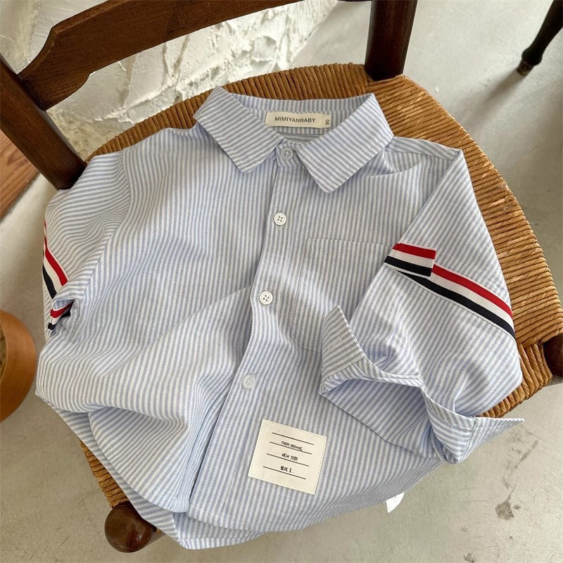 327 - Light Blue Stripes