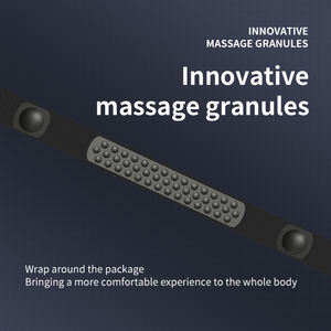 Handgeführte Ganzkörper-Übungsbänder Massagegerät Nacken Rücken tiefes Gewebe Perkussion Massagepistole mit Vibrationsgürtel - Product Image 6
