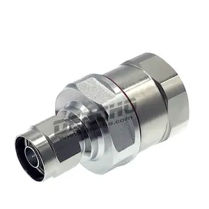 N plug connector for 7/8 inch coaxial feeder cable n male straight rf connector clamp type LDF5-50A cable connector