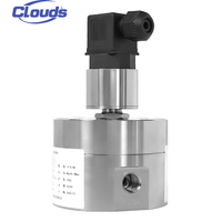 Débitmètre à engrenages ovales de haute précision Clouds pour la mesure de carburant, d'huile diesel, d'eau, de fluides hydrauliques et de liquides industriels